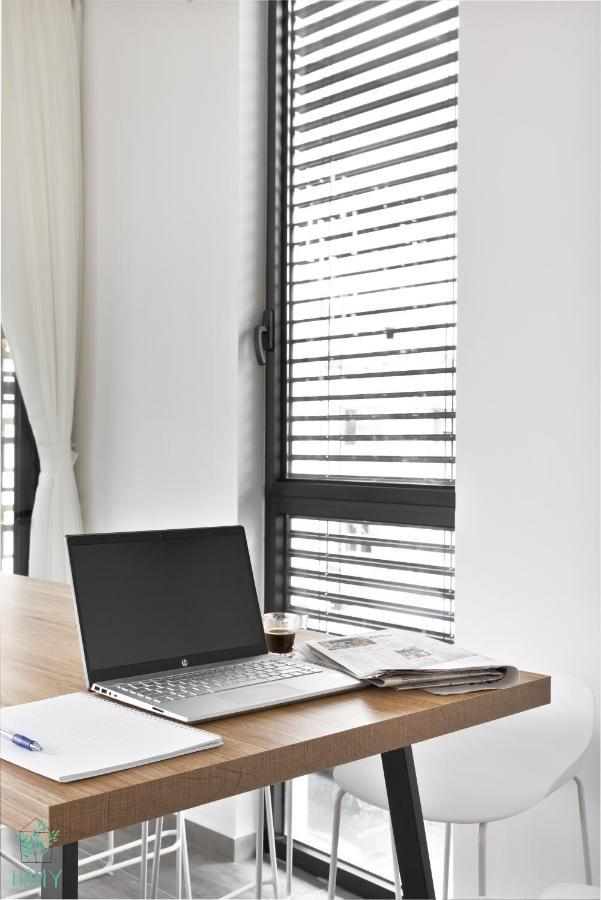 White Eclectic Design By Homy Apartment *